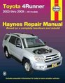Toyota 4Runner, '03-'09 (Haynes Repair Manual)