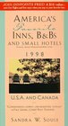 America's Favorite Inns BBs  Small Hotels 1998  USA and Canada
