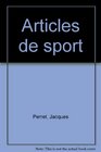 Articles de sport