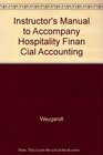 Instructor's Manual to Accompany Hospitality Finan Cial Accounting