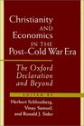 Christianity and Economics in the PostCold War Era The Oxford Declaration and Beyond