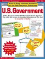 US Government Quick  Easy Internet Activities for the OneComputer Classroom