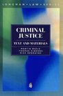 Criminal Justice Text and Materials