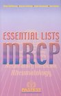 Essential Lists for MRCP