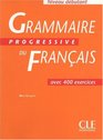 Grammaire Progressive Du Francais Ave 400 Exercises