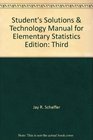 Student's Solutions  Technology Manual for Elementary Statistics