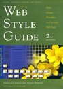 Web Style Guide Basic Design Principles for Creating Web Sites Second Edition