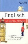 Englisch in letzter Minute Ein Sprachfhrer fr berflieger Mit Wrterbuch