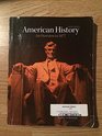 American History An Overview to 1877