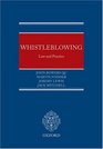 Whistleblowing Law and Practice