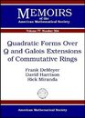 Quadratic Forms over Q and Galois Extensions of Commutative Rings