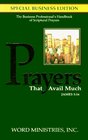Prayers That Avail Much for Business Professionals