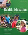 Health Education Elementary and Middle School Applications