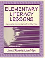 Elementary Literacy Lessons Cases and Commentaries From the Field