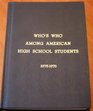Who's Who Among American High School Students 19751976