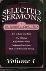 Selected Sermons Vol 1