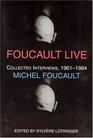 Foucault Live Interviews 196184