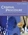 Criminal Procedures for the Criminal Justice Professional  Text Only