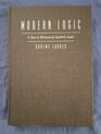 Modern Logic A Text in Elementary Symbolic Logic