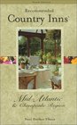 Recommended Country Inns MidAtlantic and Chesapeake Region 9th