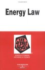 Energy Law in a Nutshell
