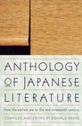 Anthology of Japanese Literature from the Earliest Era to the MidNineteenth Century