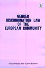 Gender Discrimination Law of the European Community