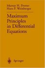 Maximum Principles in Differential Equations