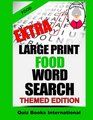 Extra Large Print Food Word Search
