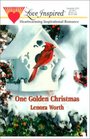 One Golden Christmas (Love Inspired)