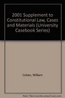 2001 Supplement to Constitutional Law Cases and Materials