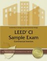 LEED CI Sample Exam Commercial Interiors