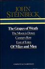 John Steinbeck - 5 full novels in one Book  - The Grapes of Wrath, The Moon is Down , Cannery Row, East of  Eden, Of Mice and Men