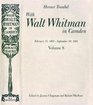 With Walt Whitman in Camden Volume 8