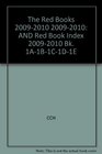 The Red Books 20092010 20092010 AND Red Book Index 20092010 Bk 1A1B1C1D1E