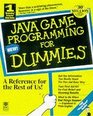 Java Game Programming for Dummies