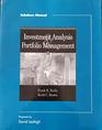 Investment Analysis Portfolio Management Solutions Manual