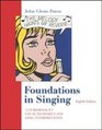 Foundations in Singing with Keyboard Charts  CD