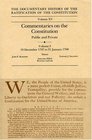 Commentaries on the Constitution Public and Private  18 December 1787 to 31 January 1788