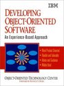 Developing ObjectOriented Software An ExperienceBased Approach