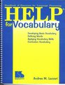 HELP for Vocabulary