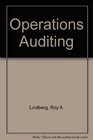 Operations auditing