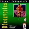 Etudes Francaises Decouvertes Serie verte 1 AudioCD zum Schlerbuch