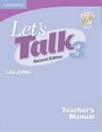 Let's Talk Teacher's Manual 3 with Audio CD