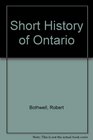 Short History of Ontario