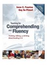 Teaching for Comprehending and Fluency Thinking Talking and Writing About Reading K8