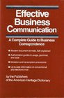 Effective Business Communication A Complete Guide to Business Correspondence