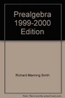 Prealgebra 19992000 Edition