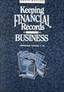Keeping Financial Records for Business Working Papers 116