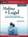 Making it Legal A Guide to SameSex Marriage Domestic Partnerships  Civil Unions